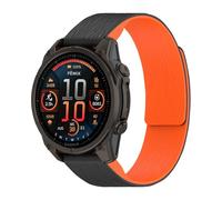 Miimall Magnetic 20mm Strap for Garmin Fenix 8 43mm/7S Pro Solar/7 S Pro/7S, Quick Fit Loop Sport Strap, Soft Silicone Band for Garmin Fenix 6S Pro/6S/5S Plus/5S/Epix Pro 42mm/Instinct E 40mm