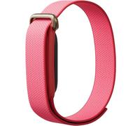 Miimall Nylon Band for Google Fitbit Air, Soft Lightweight Breathable Woven Hook and Loop Wristband, Anti-Sweat Adjustable Sport Replacement Strap with All-Day Comfort for Fitbit Air, Red