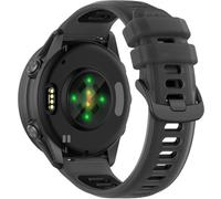 Miimall Sport Strap for Garmin Forerunner 970/265/255/Forerunner 570 47mm, 22mm Soft TPU Strap for Vivoactive 4/Venu 3/2, Garmin Watch Darth Vader/First Avenger 45mm Replacement Band for Men-Black