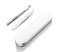 Miiqxx Stainless Steel Tick Remover for Humans,Professional Tick Remover Tools for Dogs and Cats,Complete Tick Remover Tool Kit with Tweezers,Shovel and Storage Box