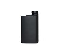 MiiR Aero Flask Classic Durable Stainless Steel Wide Mouth, 8oz Black - Features Ergonomic Design & Attached Hatchback Cap for Easy Refills on the Go