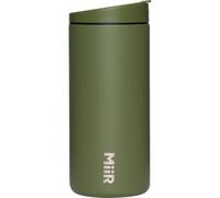 MiiR Flip Traveler 12oz - Double-Wall Vacuum Insulated with Leakproof Flip Lid, BPA-Free Stainless Steel Construction, Insulated Tumbler for Hot or Cold Drinks