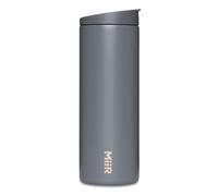 MiiR Flip Traveler 16oz - Double-Wall Vacuum Insulated with Flip Lid, BPA-Free Stainless Steel Construction, Insulated Tumbler for Hot or Cold Drinks