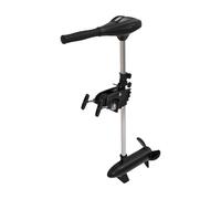 MIIWWOWO 12V Electric Trolling Motor 1700rpm, Boat Motor with Telescopic Handle, 5 Forward 3 Reverse Speeds, 3 Leaves Propeller 9.5", Max. 660 lbs Thrust, Outboard Motors for Fishing Boats & Dinghies
