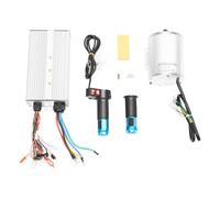 MIIWWOWO 3000W Brushless Motor Kit 72V, 6600rpm High Speed Electric Motor with Controller & Throttle Grip, DC Motor for Go Kart Electric Scooter E-bike DIY