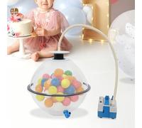 MIIWWOWO Balloon Stuffing Tool for Party Birthday Decoration, Balloon Filling Machine Kit with Air Pump & Ball Expander & Multi-size Balloons, DIY Balloon Filler for Stuffing Plush Toy/Bouquets/Gifts