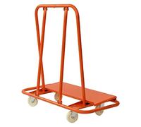 MIIWWOWO Drywall Cart Plasterboard Trolley Heavy Duty Plasterboard Trolley Handling Sheetrock Sheet Panel Service Cart Wood Panels with 4 Universal Wheels Glass Panels 2200lbs