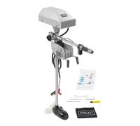 MIIWWOWO Electric Trolling Motor with LED Display, 1500W 4200 RPM 12-24V, Brushless, Electric Outboard Engine for Freshwater & Saltwater Dinghy Fishing Boat