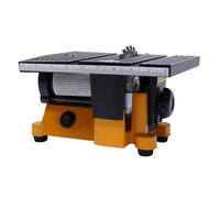 MIIWWOWO Mini Table Saw 4 Inch Portable Bench Saw With 3 Blades 4500rpm Multi-Angle Cutting Machine for Metal Wood Glass Stone Fine Cutting