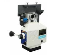 MIIWWOWO Power Feed for Milling Machine, 95W 220V X-Axis Table Feed, 0-200rpm Adjustable Speed, 450 in-lbs Torque, 18x11x30cm, Fits Bridgeport Vertical Knee Mills