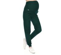 MijaCulture Casual Maternity Trousers Maternity Trousers Amanda M010, Green, XL