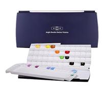 Mijello Watercolor Palette MWP-1772 Airtight Double Decker 72 Wells 370x180x30mm (14.56 x 7.08 x 1.18 inch)
