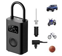 Mijia Electric Air Pump 2, Portable Bicycle Pump with 2000mAh Battery, 150PSI 10.3bar, for Car, Bike, Motorcycle, Ball, E-Scooter