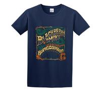 MIJIEBAO BlackBerry Smoke Mens 100% Cotton Tshirt Size XXL Navy Blue