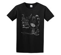MIJIEBAO The Yardbirds Fashion T Shirt for Men Size L Black