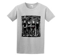 MIJIEBAO Weezer Make Believe Mens 100% Cotton Tshirt Size M Grey