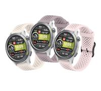 MIJOBS 3-Piece Silicone Strap Compatible with Amazfit Balance, Cheetah & Cheetah Pro, Waterproof, Breathable & Soft Sport Strap, Suitable for Men & Women