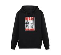 MIJUE Ted Bundy Heart Breaker Hoody Unisex Ptinted Hoodies Long Sleeve Men's Hooded with Pocket Black S