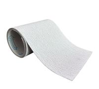 MiJunHD 120 Grit Sandpaper Roll 1m x 100mm Emery Cloth Aluminium Oxide Zinc Stearate White Coating Tear-Off Abrasive Paper Roll for Metal Polishing Wood Furniture Sanding Jade Polishing