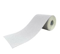 MiJunHD 120 Grit Sandpaper Roll 5m x 100mm Emery Cloth Aluminium Oxide Zinc Stearate White Coating Tear-Off Abrasive Paper Roll for Metal Polishing Wood Furniture Sanding Jade Polishing