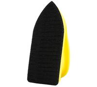 MiJunHD 120 x 55mm Electroplated Diamond Hand Polishing Pad Hand Sanding Block Holder Sanding Discs Abrasive Disc for Stone Metal Glass Ceramic Tile 1Pc