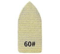 MiJunHD 120 x 55mm Electroplated Diamond Hand Polishing Pad Hand Sanding Block Sanding Discs Abrasive Disc for Stone Metal Glass Ceramic Tile 1Pc 60 Grit