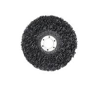 MiJunHD 4.5inch 115mm Poly Strip Disc,1 Piece Black Grinding Discs Abrasive Wheel for Angle Grinder,for Paint Removal Rust Cleaning & Various Surface Polishing Sanding