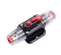MiJunHD 40 Amp Manual Reset Circuit Breaker,12V-24V DC Inline Fuse Holder Interrupter Switch for Car Boat Audio Solar Inverter System Overload Protection (1 Piece)