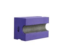 MiJunHD Concave Electroplated Diamond Sanding Block, 400 Grit Curved Polishing Pad for Grinding Trimming Granite Marble Glass Stone Tile Wood (1 Piece)