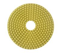 MiJunHD Diamond Polishing Pad, 8 inch 200 mm 2000 Grit Sanding Discs for Grinder & Polisher, Hook and Loop Backing Pad for Grinding Buffing Granite Marble Concrete Stone (1 Piece)