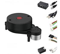 MiJunHD LD14P Laser Radar Lidar Sensor 360° Omni-Directional Triangulation 8m Radius Ranging for Indoor&Outdoor SLAM Mapping ROS1&2 Robot Obstacle Avoidance Autopilot Navigation(Ethernet Port Adapter)