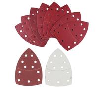 MiJunHD Mouse Sander Pad, 10 Piece 100 Grit 105mm x 152mm Mouse Sanding Pad 11 Holes Detail Sander Pad Hook and Loop Aluminium Oxide Sanding Sheet Sandpaper