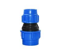 MiJunHD PE Pipe Reducing Straight Connector,63mm to 50mm Reducer Coupler Hose Connection Plastic Quick Fittings for Garden & Agriculture Watering (1 Piece)