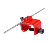 MiJunHD Universal Motorcycle Chain Alignment Tool Aluminium Chain Maintenance Corrector for ATV Sprocket Sport Dirt Bike(Red)