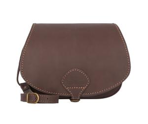 Mika Allison shoulder bag leather 26 cm brown