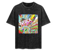Mika Life in Cartoon Motion Unisex T-Shirt Top Black Mens Tee S