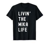 Mika Living The Mika Life Name Value Graphic T-Shirt