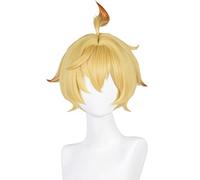 Mika Schmidt Blonde Bob Orange Mesh Wig Wig Heat Resistant Disguise Wig Costume Accessory Halloween Costume wig