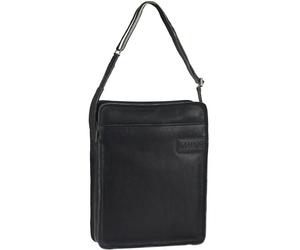 Mika Shoulder bag leather 24 cm black