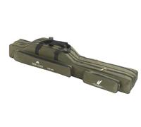 MIKADO rod bag green 2 compartments 120 cm-160 cm rod bag fishing bag