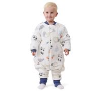 MIKAFEN Baby Sleeping Bag with Feet 3.5 tog Winter, Kid Winter Sleeping Bag with Legs,6-18 months Panda Lion