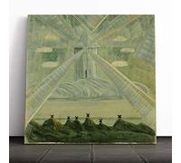 Mikalojus Konstantinas Ciurlionis Andante Canvas Print | Gallery Wrapped 30mm Frame Wall Art | 20x20 inches | Ready to Hang | Contemporary Picture | Living Room Bedroom Lounge Office