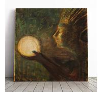 Mikalojus Konstantinas Ciurlionis Friendship Canvas Print | Gallery Wrapped 30mm Frame Wall Art | 20x20 inches | Ready to Hang | Contemporary Picture | Living Room Bedroom Lounge Office