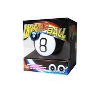 Mikamax - Mystic 8 Ball - Black - Magic Ball - Fortune Teller - Answers - Advice - Funny Gift - Mystic Ball - Magic