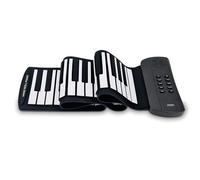 Mikamax Roll up Keyboard - Portable Keyboard - Foldable Piano - With Recording Function - Including TravelBag - 61 Keys - 16 Instrumental Keys