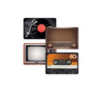 Original Products Mikamax Retro Cassette Placemat Set Of 4 - Vintage Inspired Table Mats