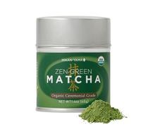 MIKAN-YAMA ZEN GREEN Matcha Powder, 100% Authentic Japanese Ceremonial Grade, Single Origin from Shizuoka Japan, 40g (1.41oz) - Saemidori Cultivar - (Ceremonial 1.41oz (Pack of 1) Tin)