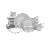 Mikasa 5224232 40-Piece Dinnerware Set, Parchment