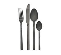 Mikasa Black 16 Piece Cutlery Set, Boxed