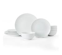 Mikasa Chalk Dinner Set 12 Pieces Clear